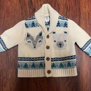 baby GAP boys winter sweater